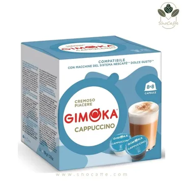 کپسول قهوه دولچه گوستو جیموکا مدل کاپوچینو Gimoka Cappuccino